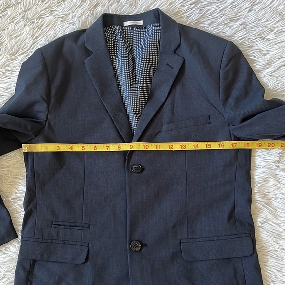WD.NY Men’s Suit Jacket in Navy blue size 18 - Picture 5 of 14